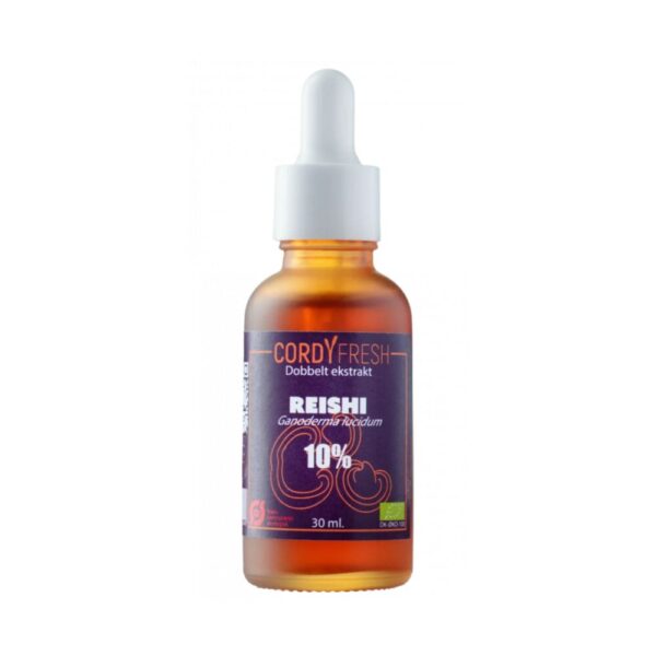 Cordyfresh - Reishi Dobbelt Ekstrakt 10%