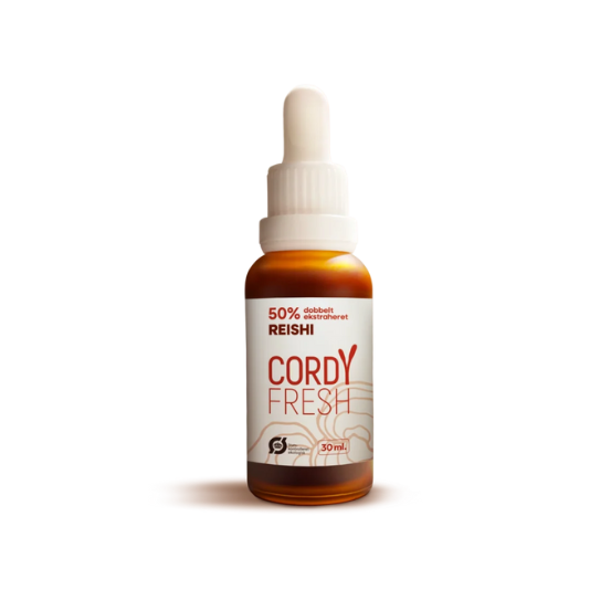 Cordyfresh - Reishi Dobbelt Ekstrakt 50%