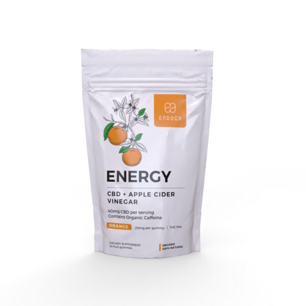 CBD Gummies "Energy" Appelsin - 1200mg | THC Fri