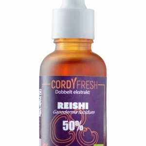 Cordyfresh - Reishi Dobbelt Ekstrakt 50%